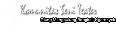 KOMUNITAS SENI TEATER