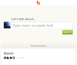Tampilan interface Branch Tampilan interface Branch