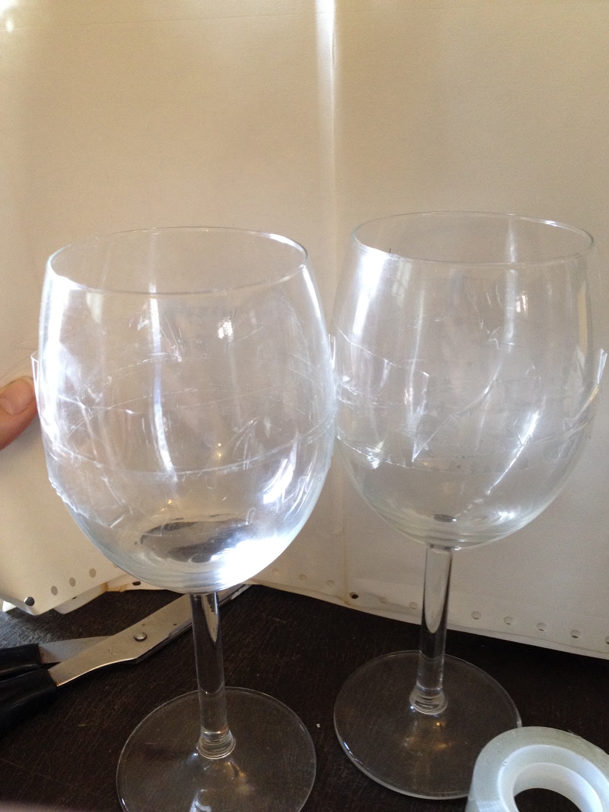 funky glitter glasses