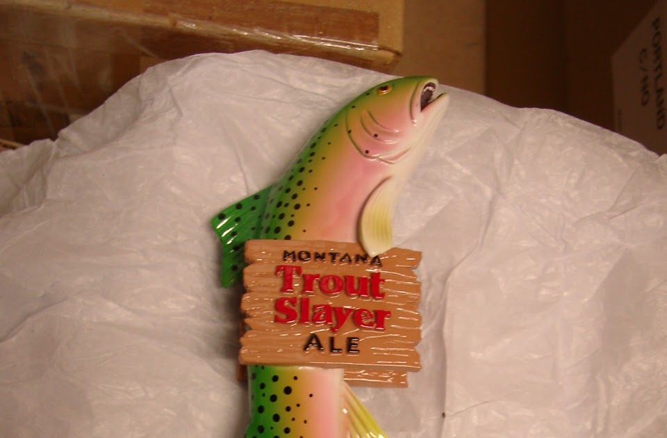 Amazing Tap Handles Tap Handle 57 Big Sky Brewing Trout Slayer