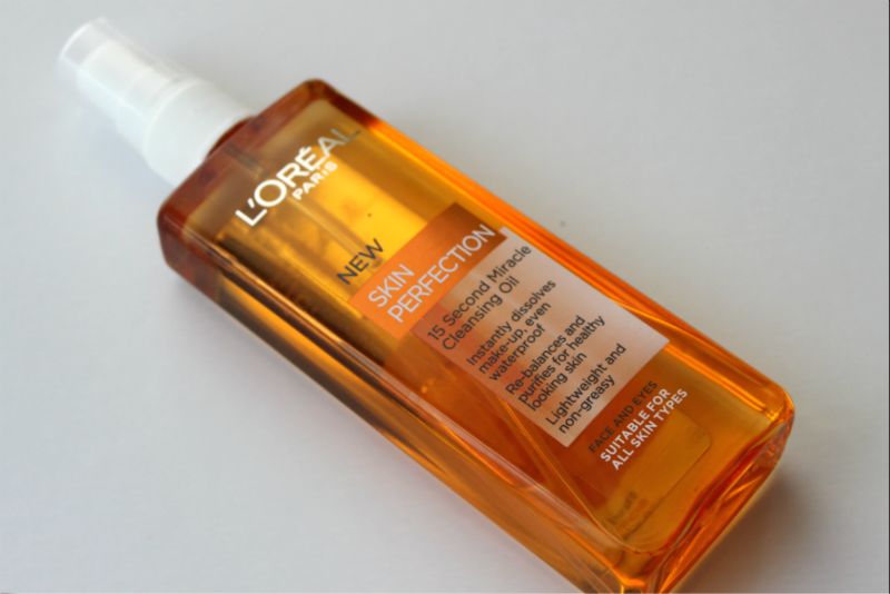 L'Oreal Skin Perfection 15 Second Miracle Cleansing Oil Review The