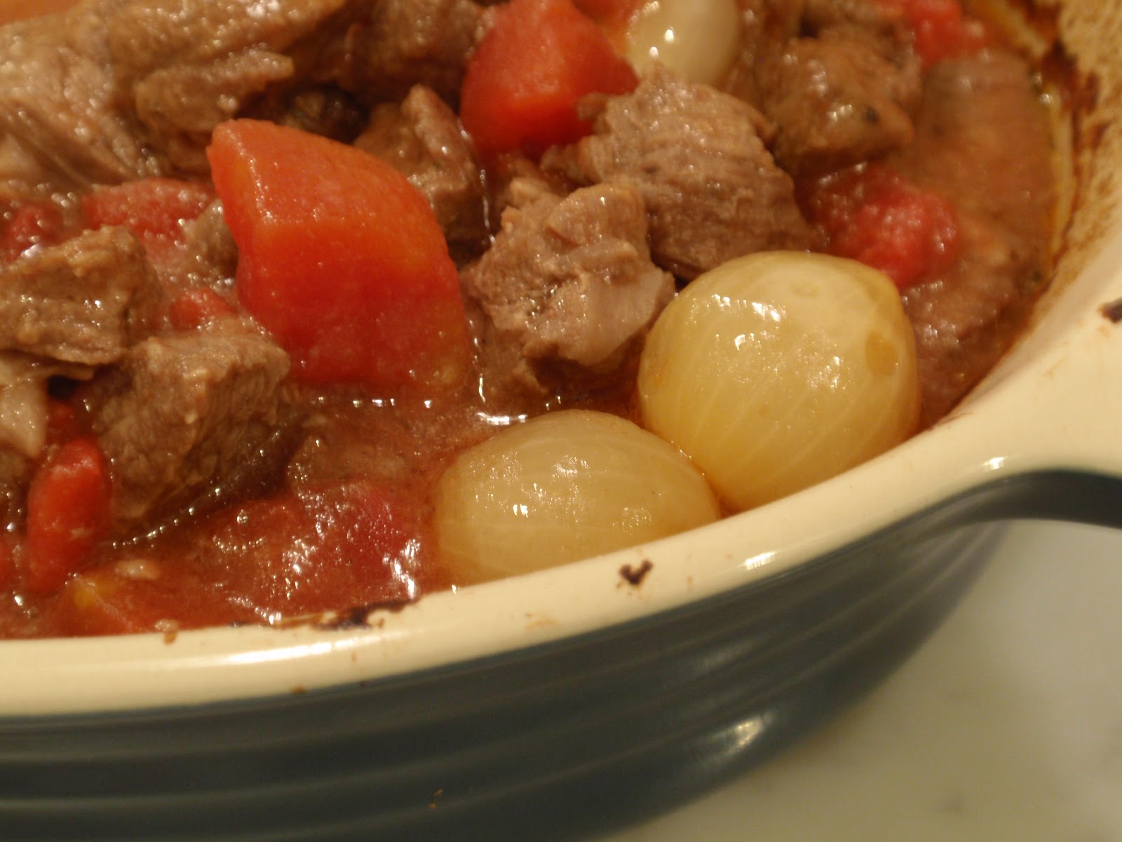 French Beef Stew with White Wine