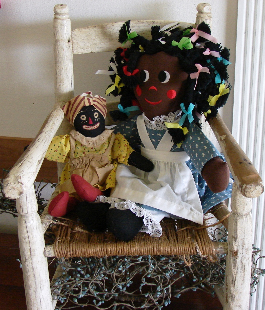 The Country Farm Home Raggedy? Yes!A Few Old Rag Dolls