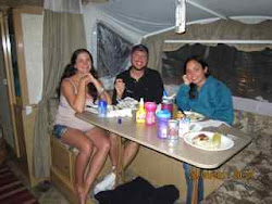 Camping with neighbors, Carrie, Paul and Lillieanna (3)