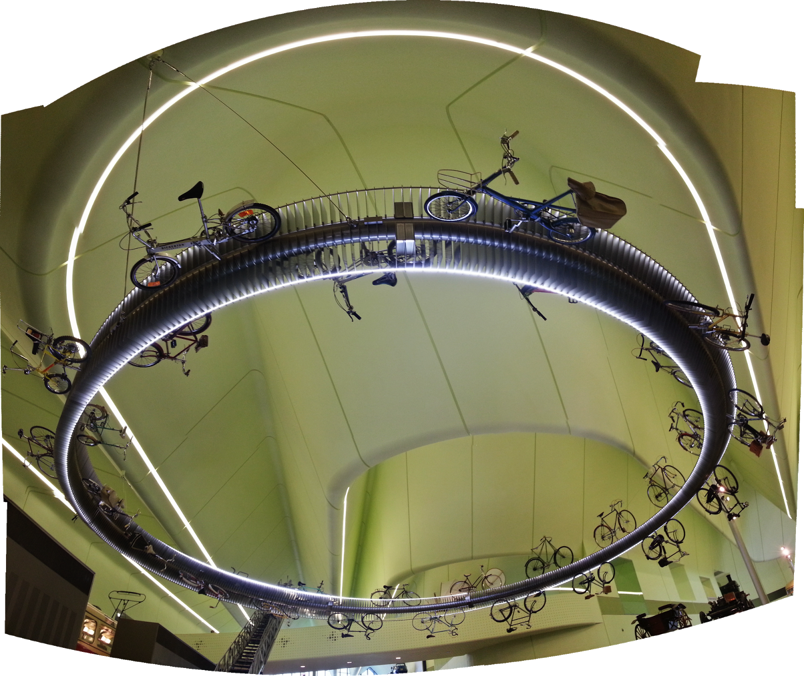 Riverside Museum, Bikes, Glasgow Riverside Museum, Bikes, Glasgow