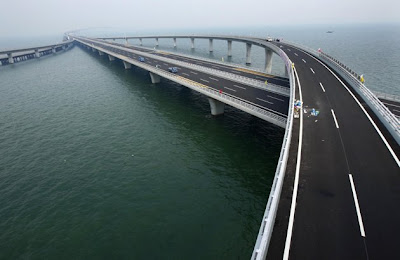 Sea Bridge in China