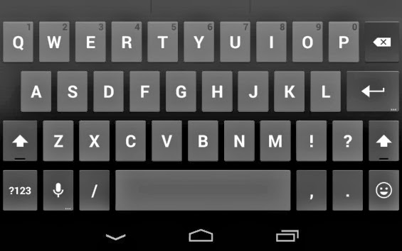 Nexus 7 Keyboard KitKat Update