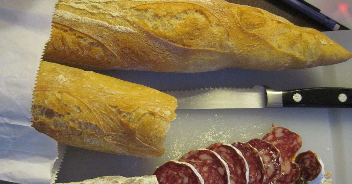 Paris and Beyond Baguette Monge et saucisson sec