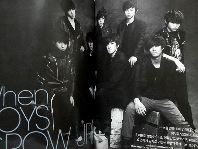 [Scan] NU'EST en Pledis Boys Magazine Vol.01 8