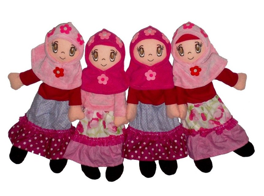 Buatan Tsabita Boneka Boneka Muslim Desain terbaru