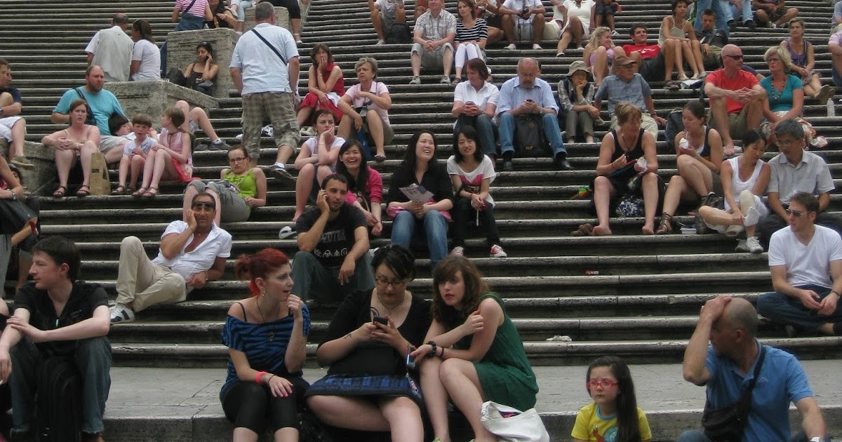 Flashes and Snapshots The Spanish Steps