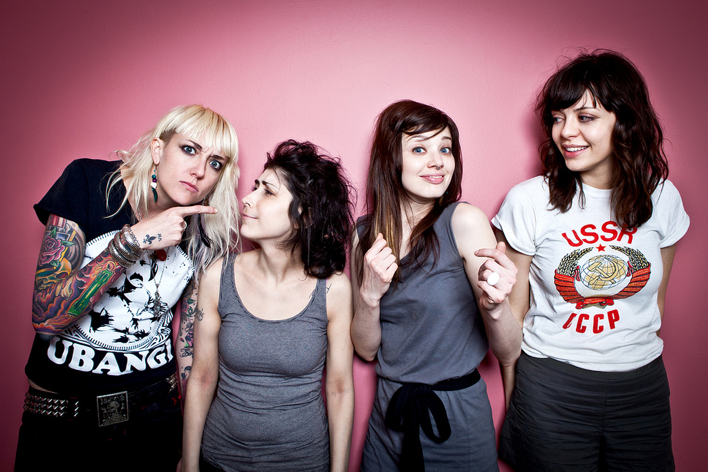 The Coathangers "Go Away" (video) Against The Odds
