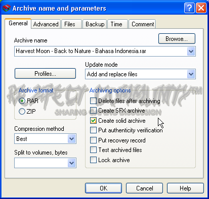 Cara Membuat Zip High Compress | cara membuat highly compress dengan winrar rezpect mods Cara Membuat Zip High Compress | cara membuat highly compress dengan winrar rezpect mods