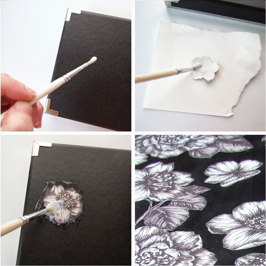 DIY DECOUPAGE STORAGE BOXES. Gathering Beauty