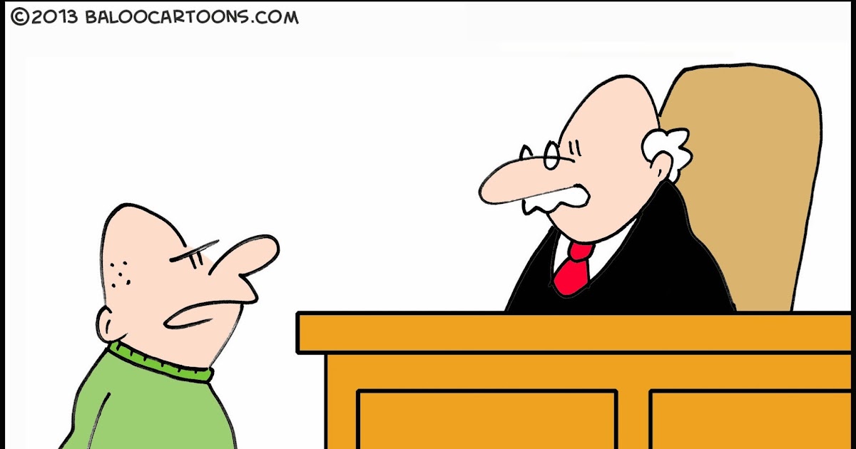 BALOO'S CARTOON BLOG: Courtroom cartoon