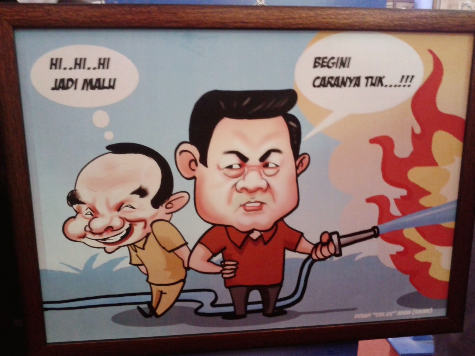 RIAU DAILY PHOTO Salah Satu Karikatur dari SIKARI source i love blue kesah asap edisi riauml