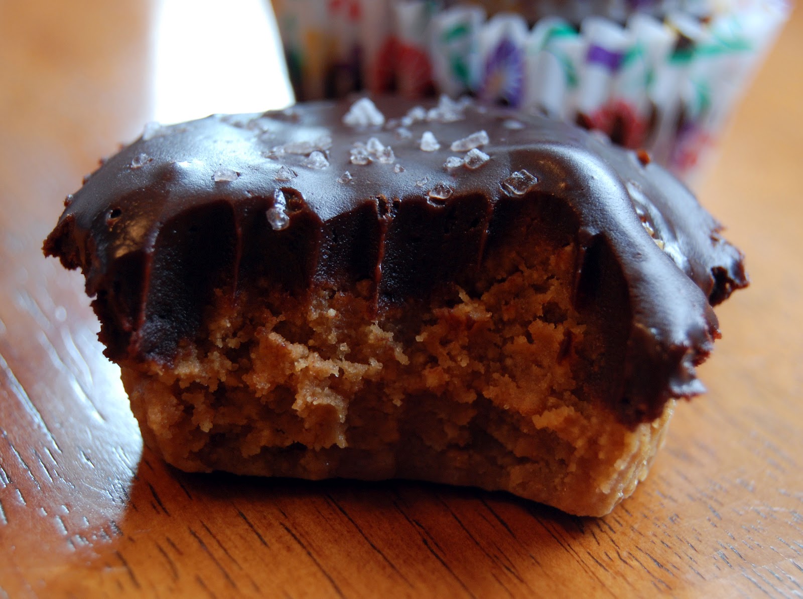 Homemade Peanut Butter Cups with Sea Salt