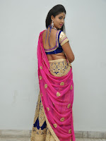 Pavani Gorgeous in half saree-cover-photo