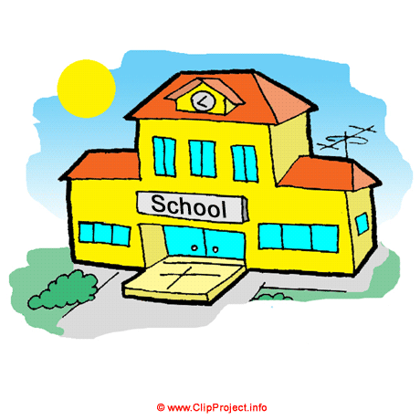 At School Cartoon