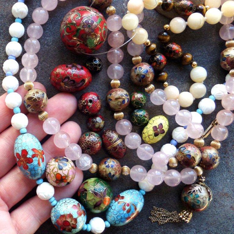 Beadiste Puzzling Evidence What About Cloisonne Beads from Taiwan