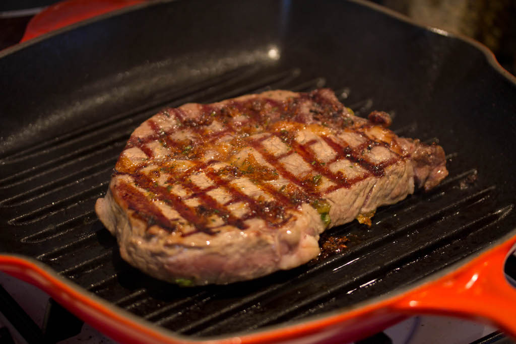 Freestyle Cookery Recipe Lemon and Oregano Ribeye Steak