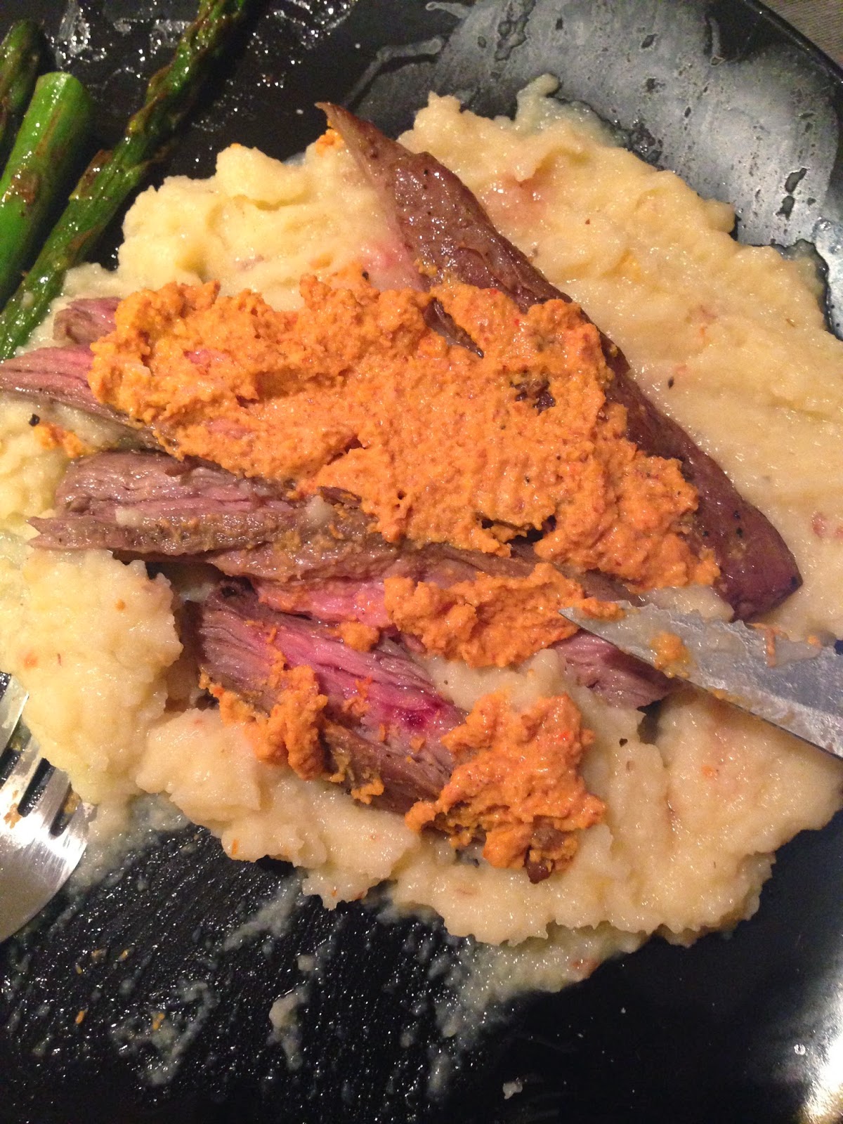 Simple Skirt Steak w/ Romesco Sauce (paleOMG) Holy Health Nut