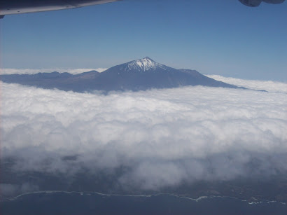 El Teide from the Plane