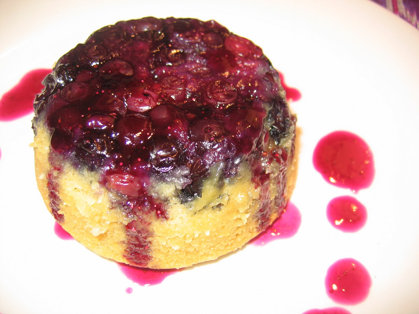 Morsels and Musings steamed blueberry puddings