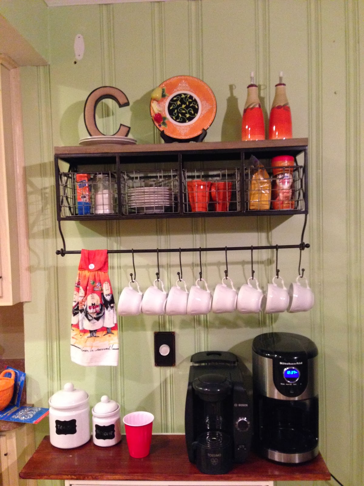 Inspired By Anna E Diy Coffee Nook