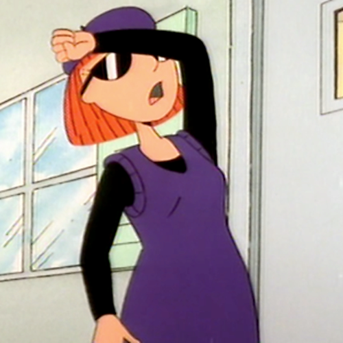 powder blue with polka dots (a hodgepodge) Style Icon Judy Funnie