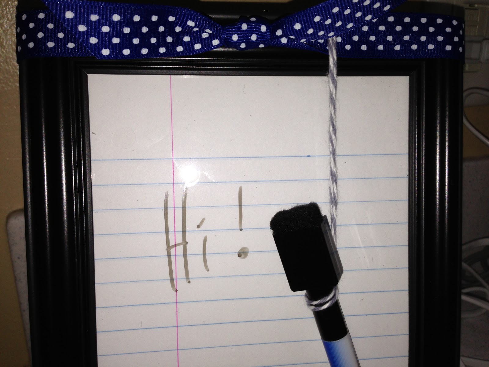 Bloggin The Crafts Dollar Store Crafting Dry Erase List