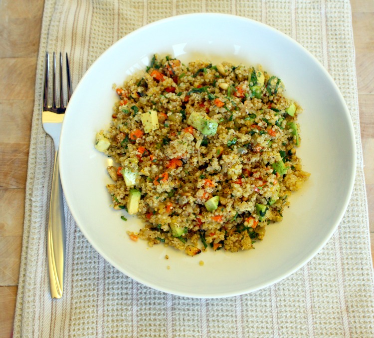 Vanilla Clouds and Lemon Drops Orange & Sumac Scented Quinoa {Random