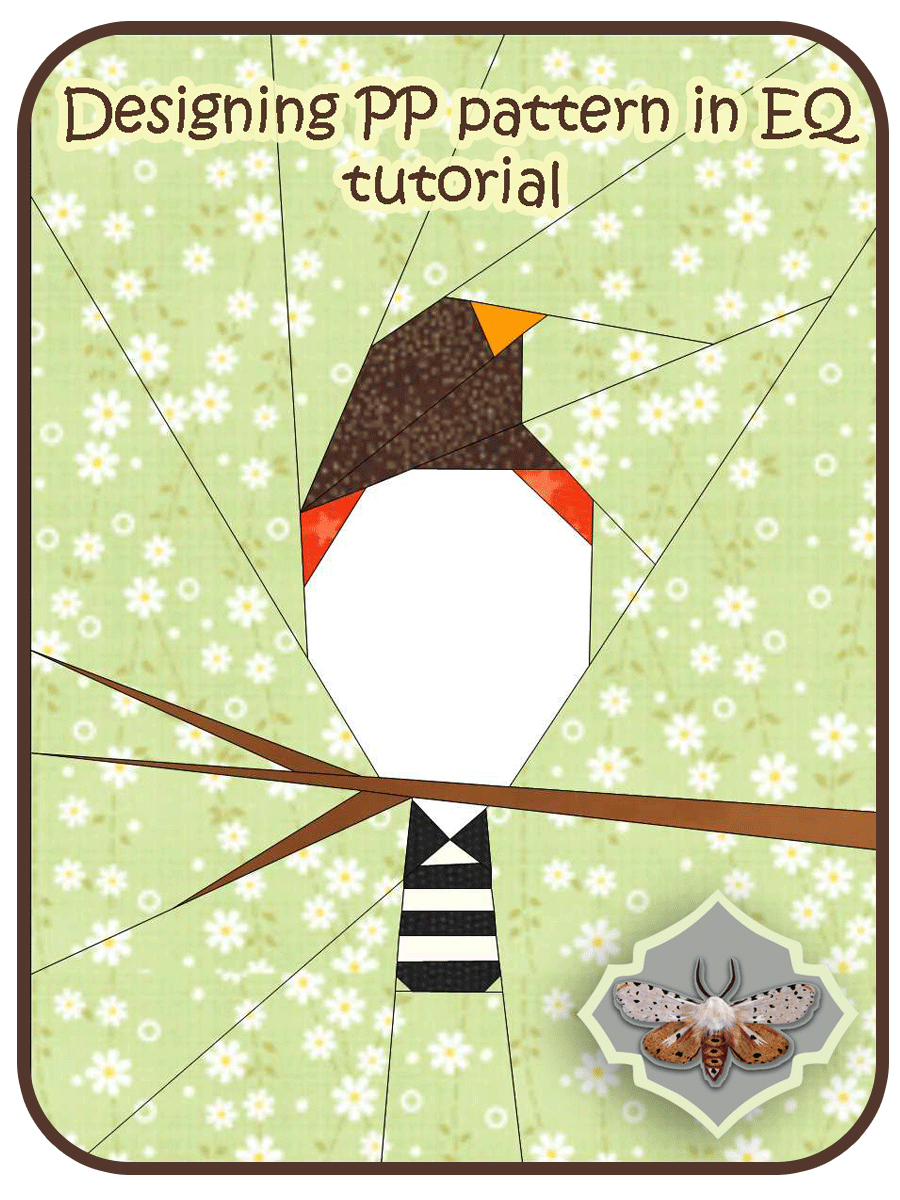 shape moth designing paper