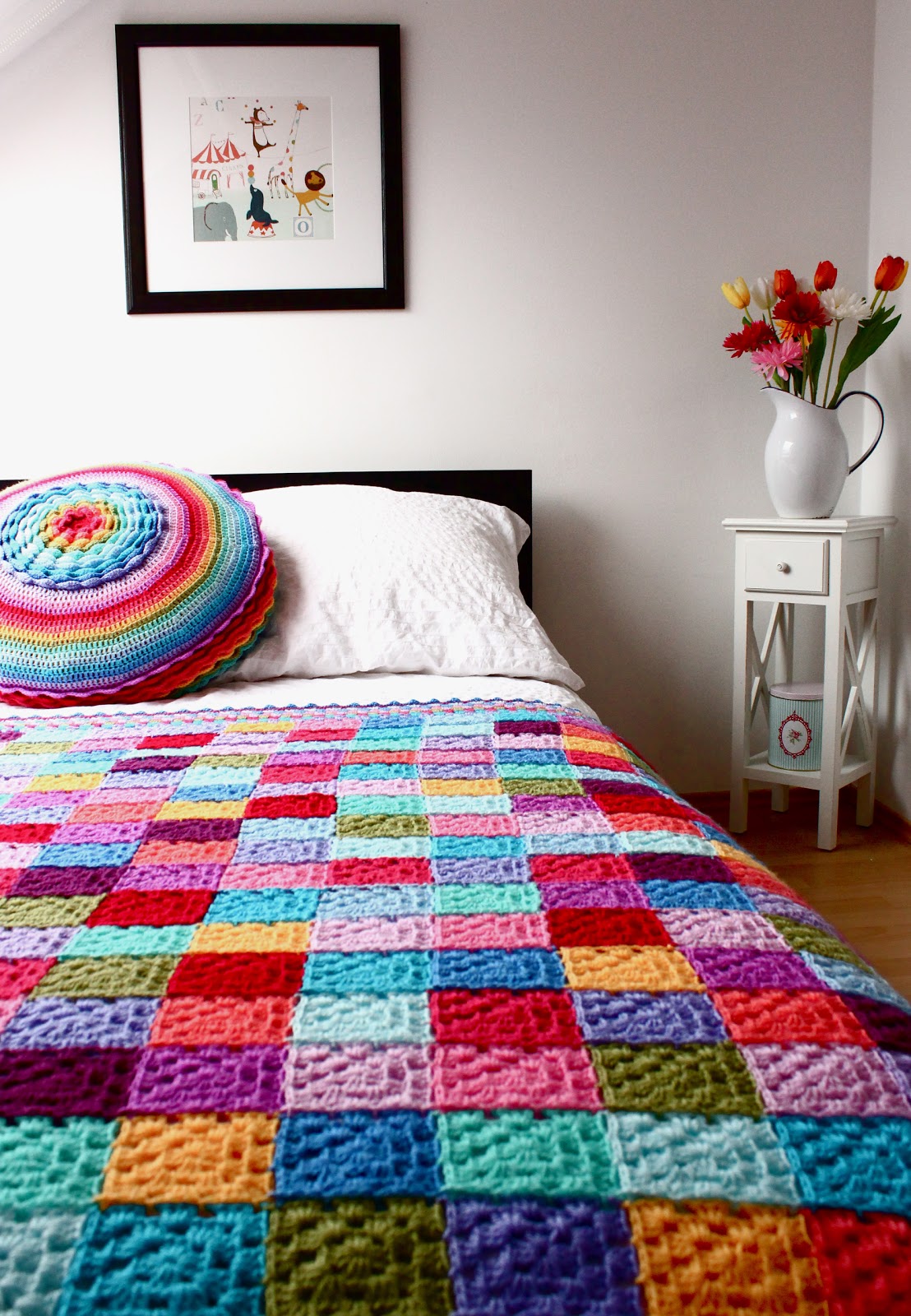 It has so many different colours and seems to complement many things ...