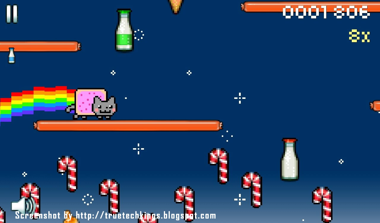 nyan cat lost in space the game