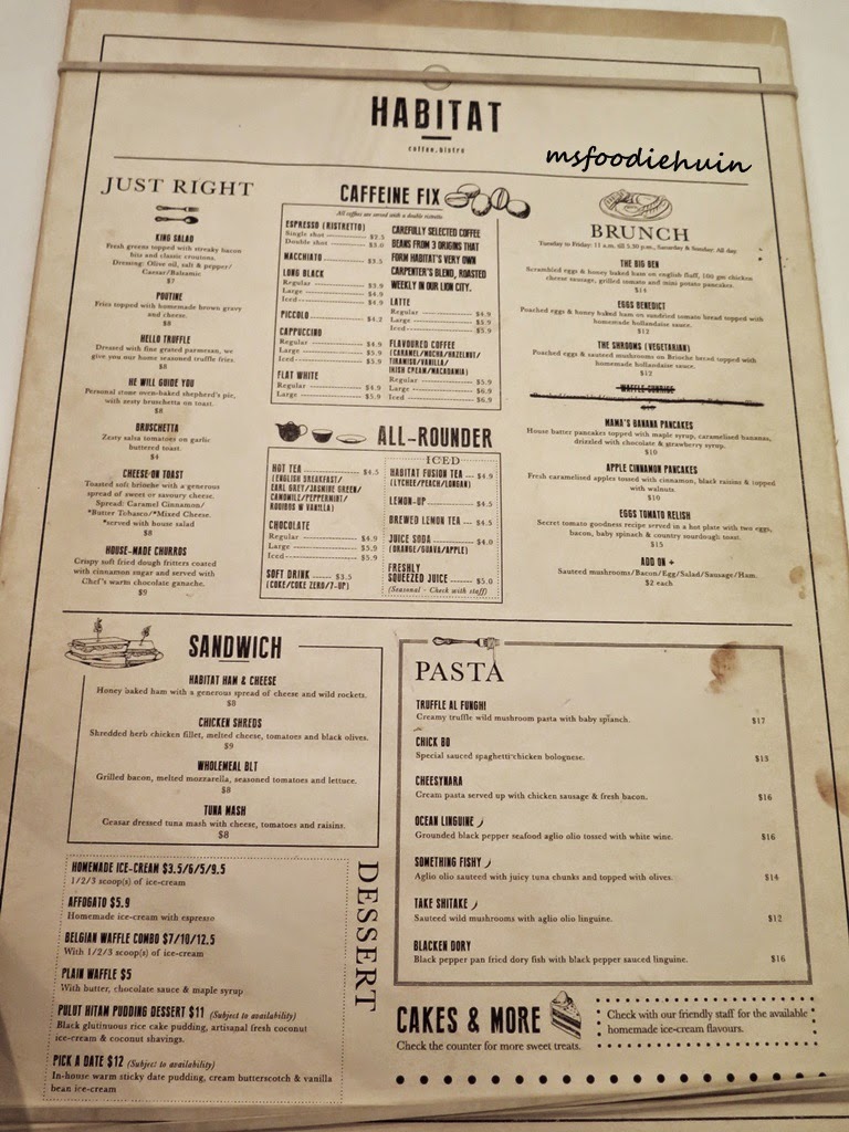 Msfoodiehuin Habitat Coffee Review