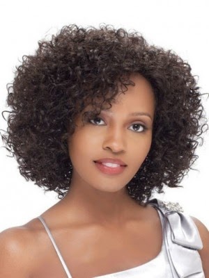 peinados cabello corto rizado
