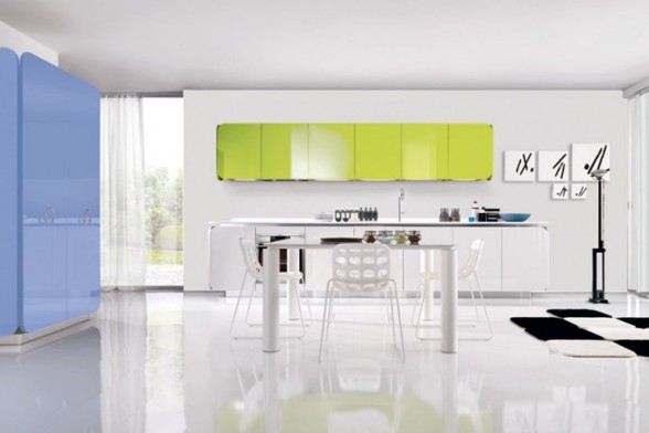 colorful kitchen design