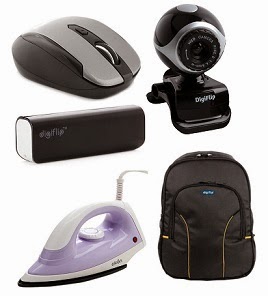 Digiflip Webcam for Rs.299 | DigiFlip Power Bank 2600 mAh for Rs.349 | Digiflip Backpack below Rs.400 | DigiFlip M501 Wireless Mouse for Rs.329 @ Flipkart (Limited Period Offer)