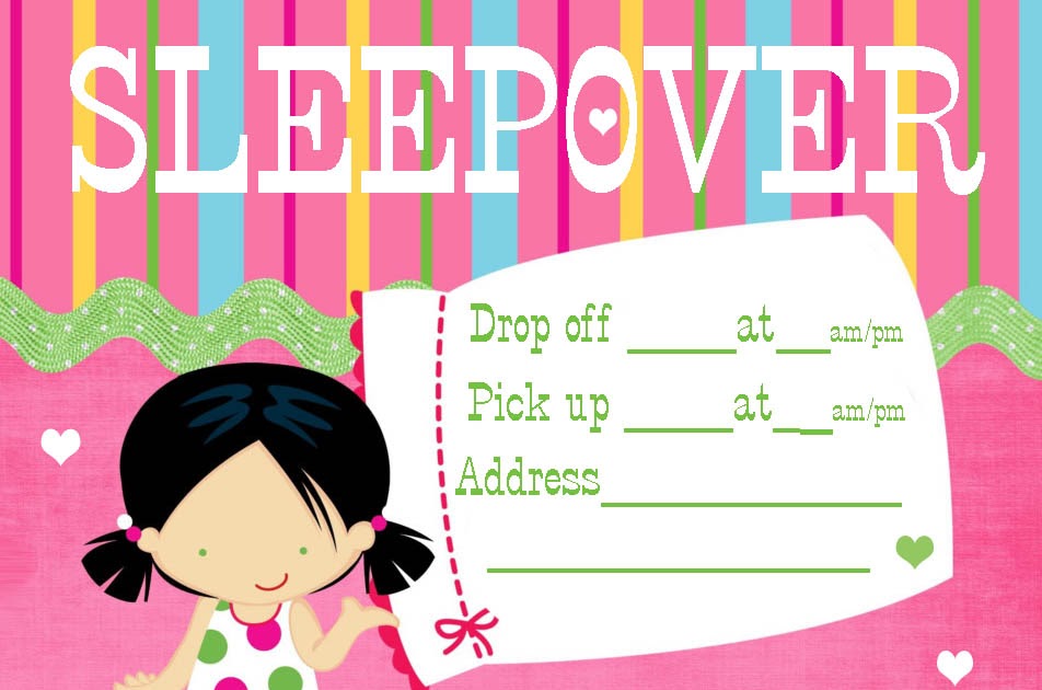sleepover invitation printable rome fontanacountryinn com sleepover invitations printable