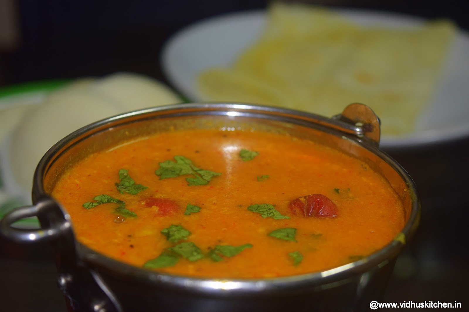Vidhu's kitchen Saravana bhavan style tiffin sambar