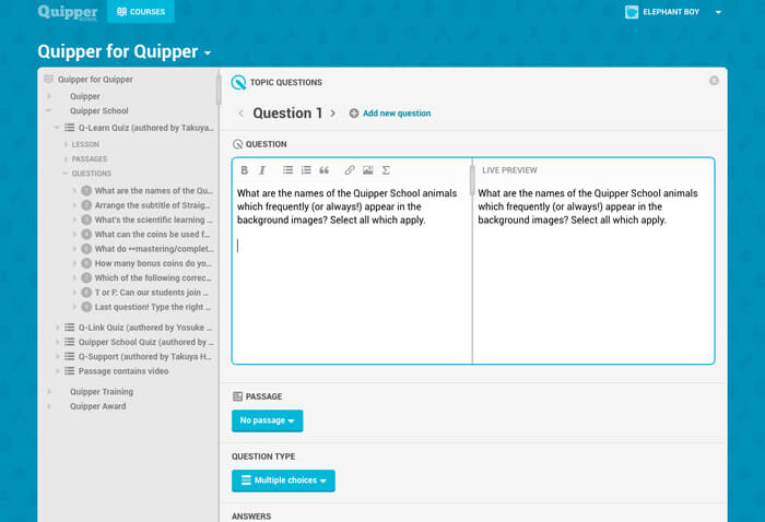 quipper school