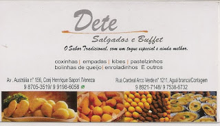 DETE BUFFET E SALGADOS