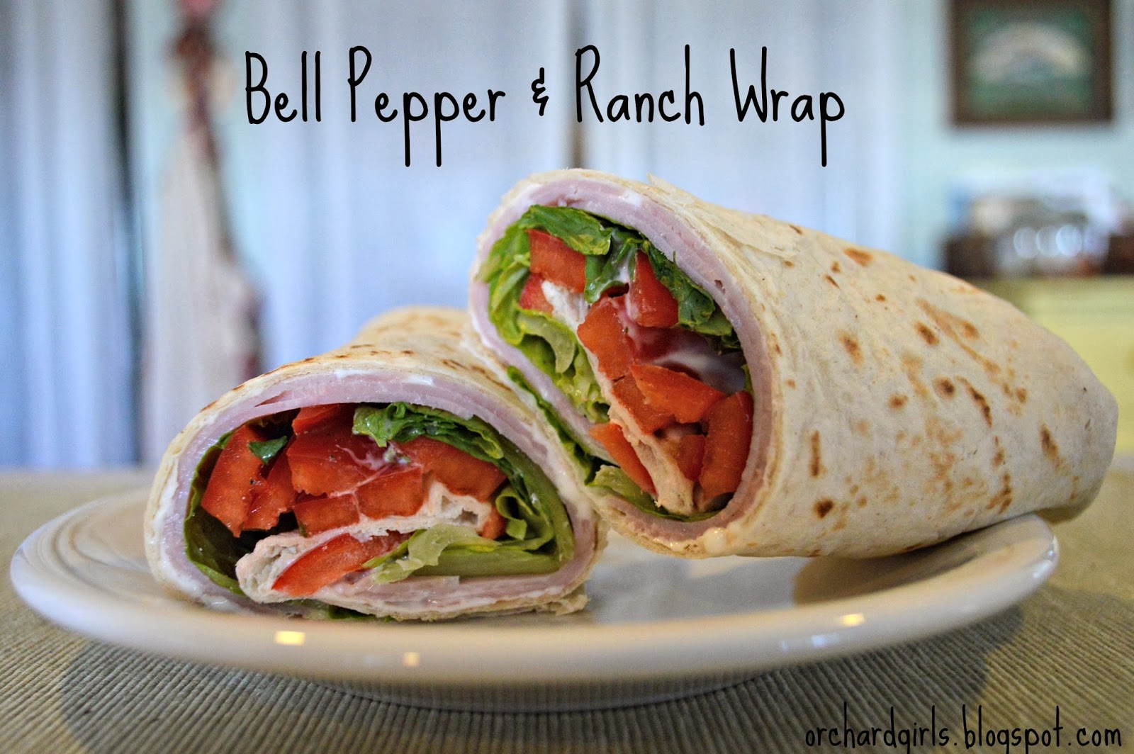 Orchard Girls WWEW Bell Pepper & Ranch Wrap