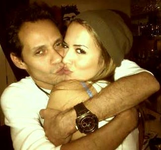 Marc Anthony y Shannon De Lima Primera foto de Marc Anthony y Shannon De Lima muy cariñosos