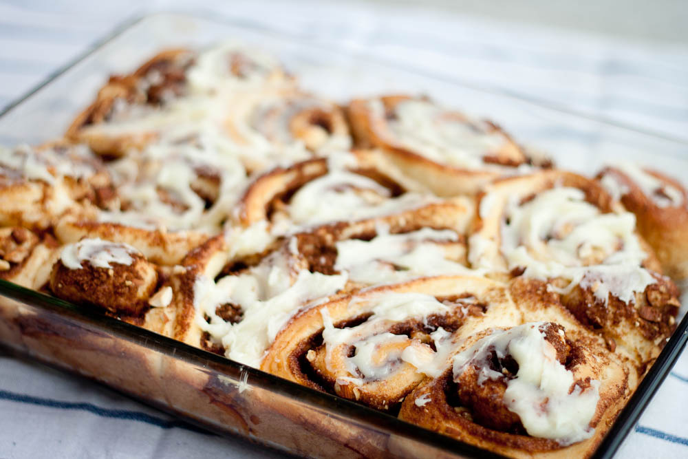 Buttered Up Cinnamon Rolls with Cream Cheese Glaze