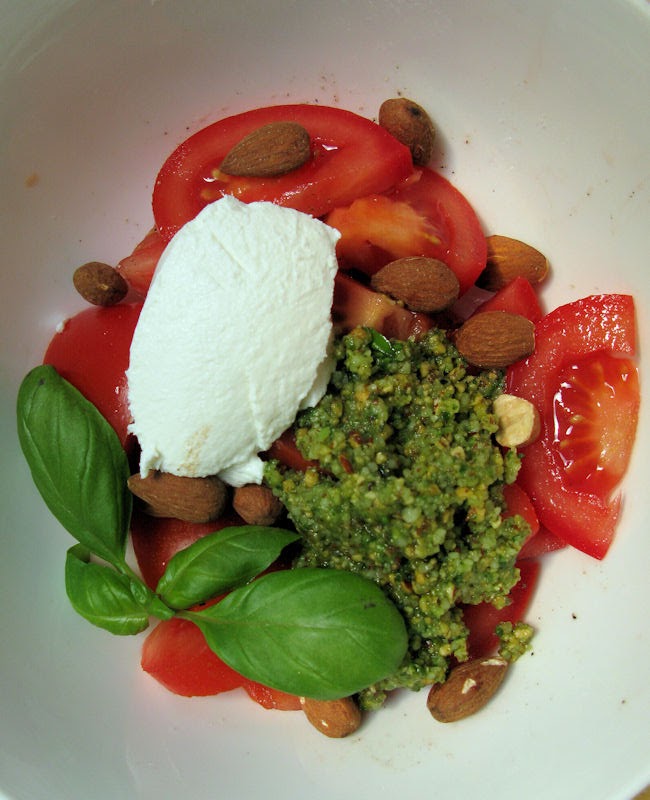 Eerst Koken Salade 10daagse nr 6 Tomatensalade met honingpesto en