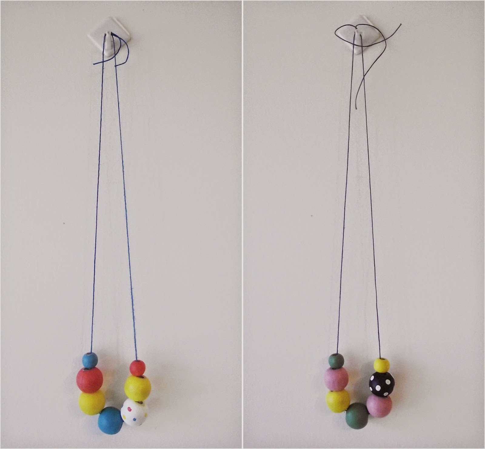DIY Wooden Bead Necklaces