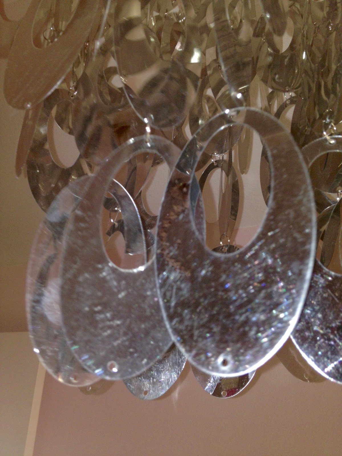 Crazy Life As Mom Wall Pops Review And Giveaway There Are Three Tiers Of Silver Metallic Orb Shapes He Posh Chandelier Does Not Include A Lighting Fixture Or Cord Set But Fit Over Standard