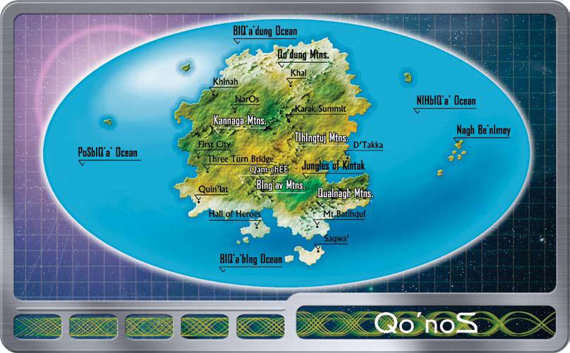 A Nicely Detailed Map Of Qo'noS...